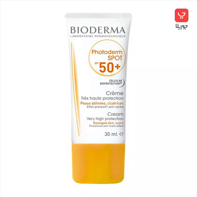 کرم ضد آفتاب بی رنگ بایودرما مدل Photoderm Spot spf50